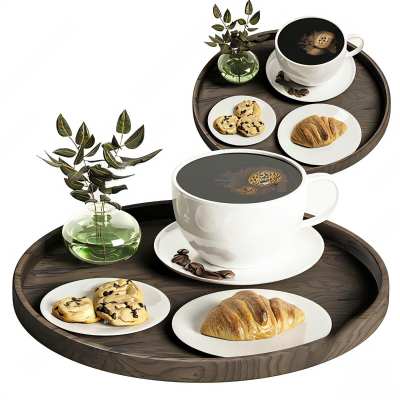 咖啡3D模型下载